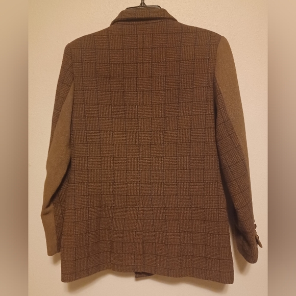 Sam Edelman Women's Braellynn Chocolate Chip Menitta Plaid Blazer Size Small NWT - Picture 3 of 15